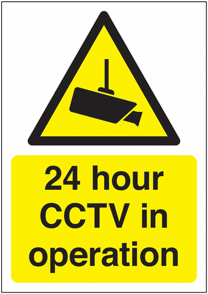 CCTV Warning Sign